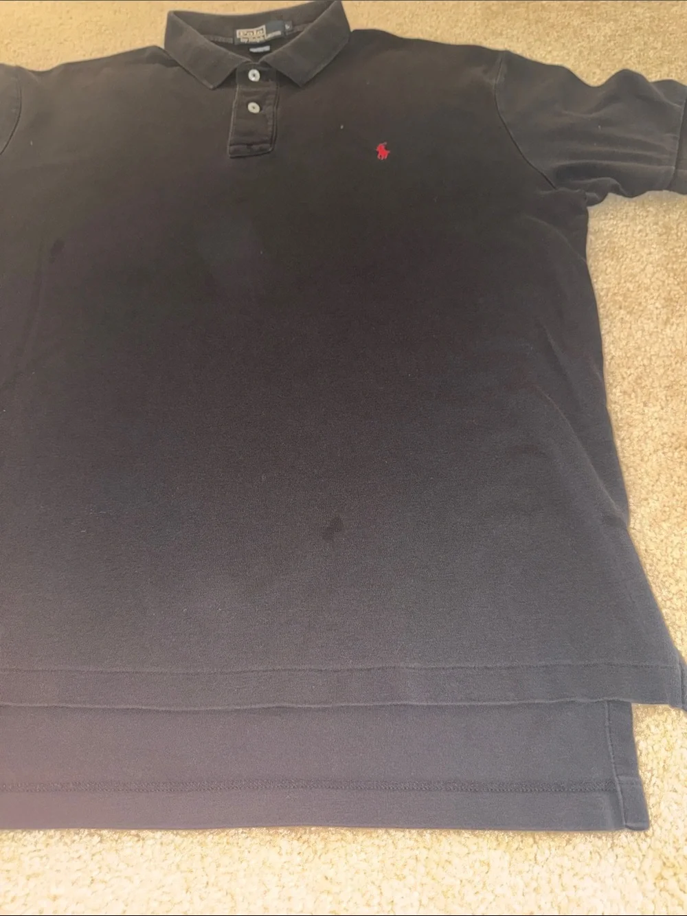 3 EUC RALPH LAUREN POLO polo shirts, size men’s L